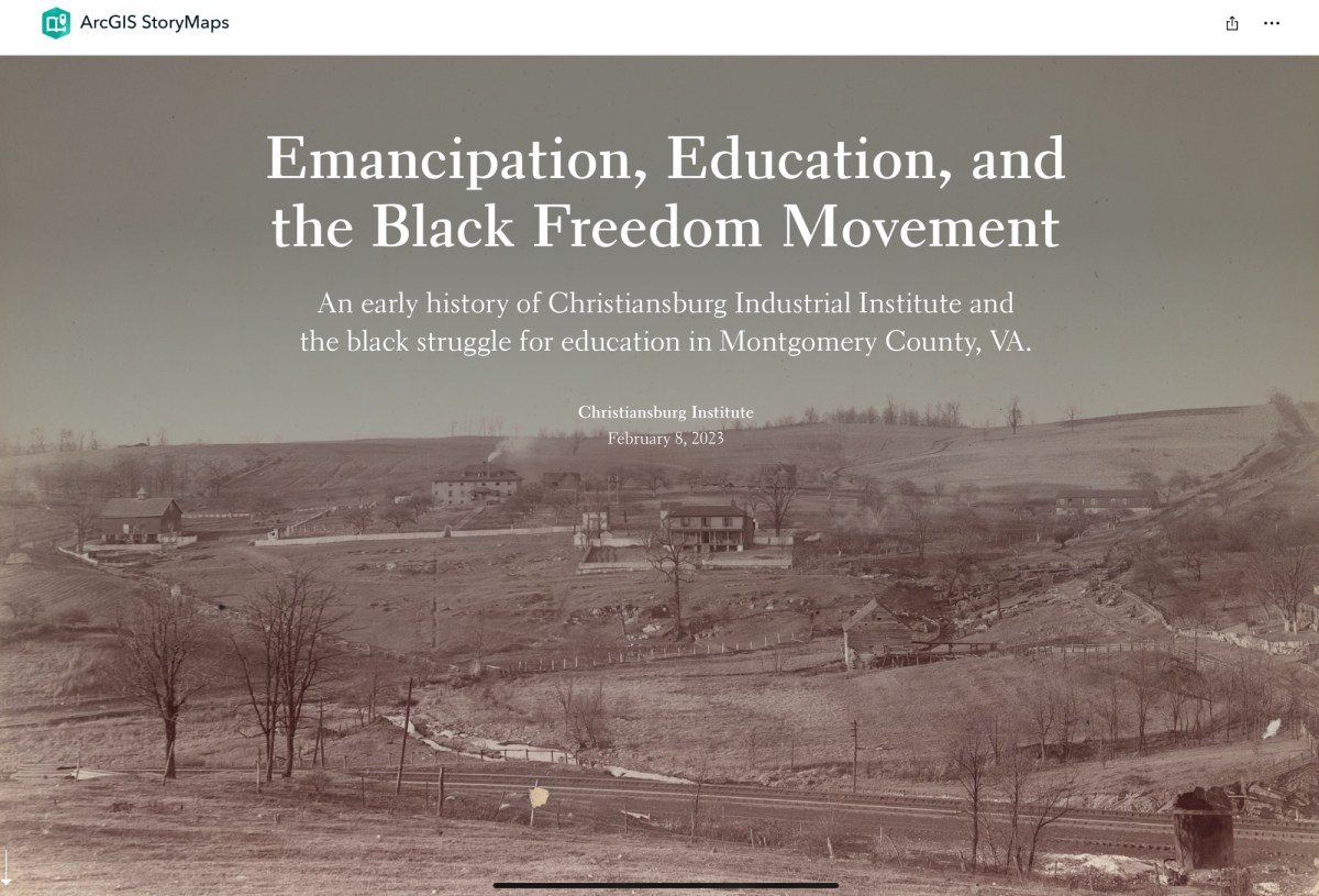Preserving History: Christiansburg Institute’s Inc. Story Map&nbsp;Project